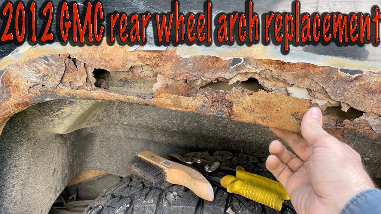 2012 GMC rear wheel arch replacement