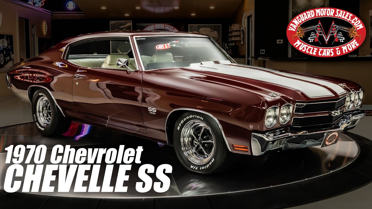 Продается Chevrolet Chevelle SS 1970 года выпуска, Vanguard Motor Sales, № 7017.