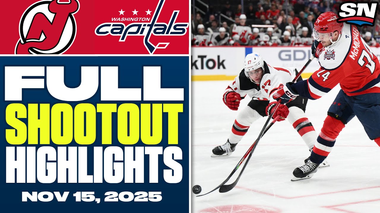 New Jersey Devils at Washington Capitals | FULL Shootout Highlights - November 15, 2025