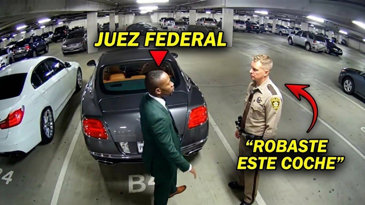 Oficial cree que un juez robó su Bentley — carrera destruida, ciudad paga $14M
