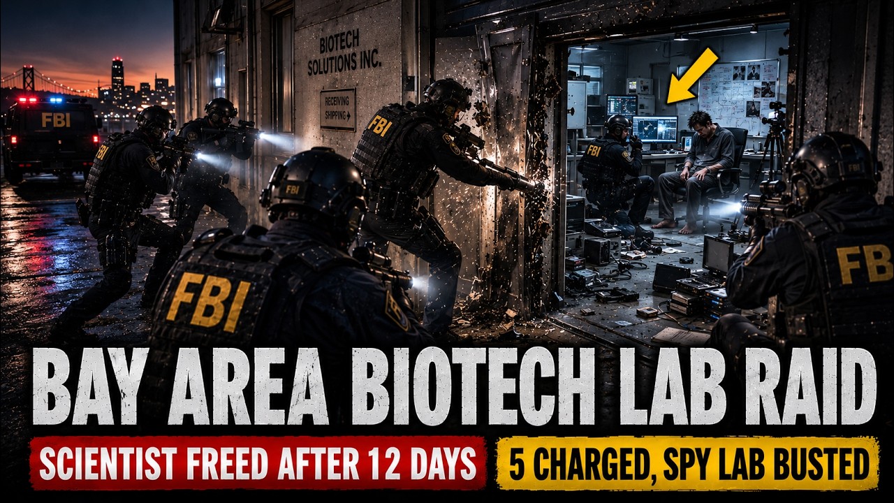 FBI & DSS Free Pentagon Scientist Held 12 Days &mdash; China-Linked Spy Cell Dismantled in Bay Area BioLab