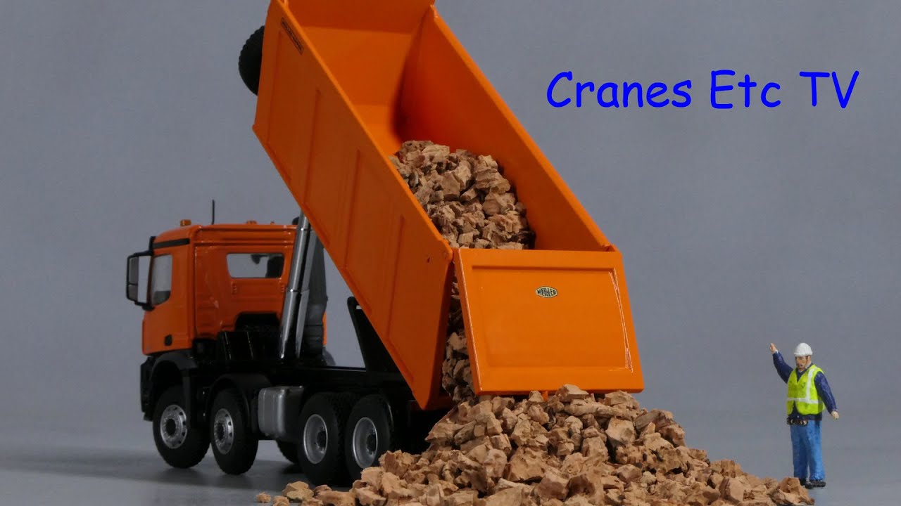 Conrad Mercedes-Benz Arocs + Meiller Tipper от Cranes Etc TV