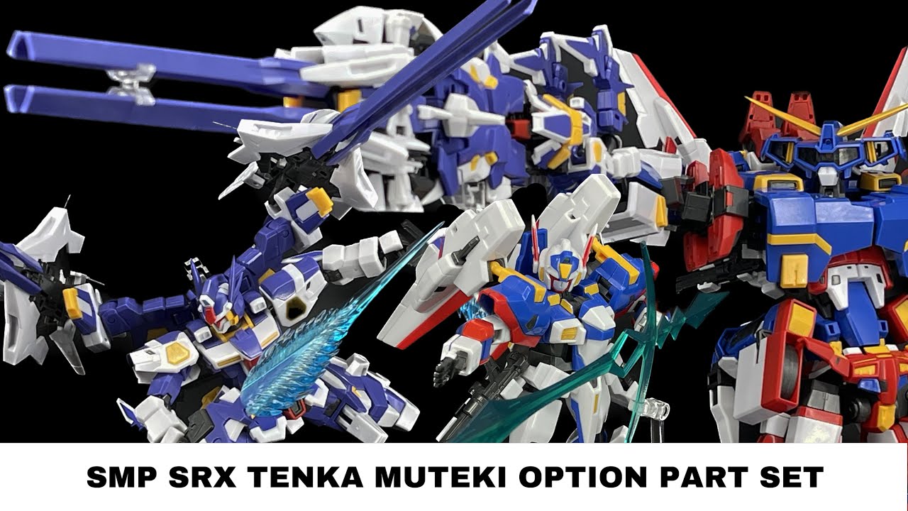 รีวิว SMP SUPER ROBOT WARS OG SRX TENKA MUTEKI OPTION PART SET @ReviewStyleBall