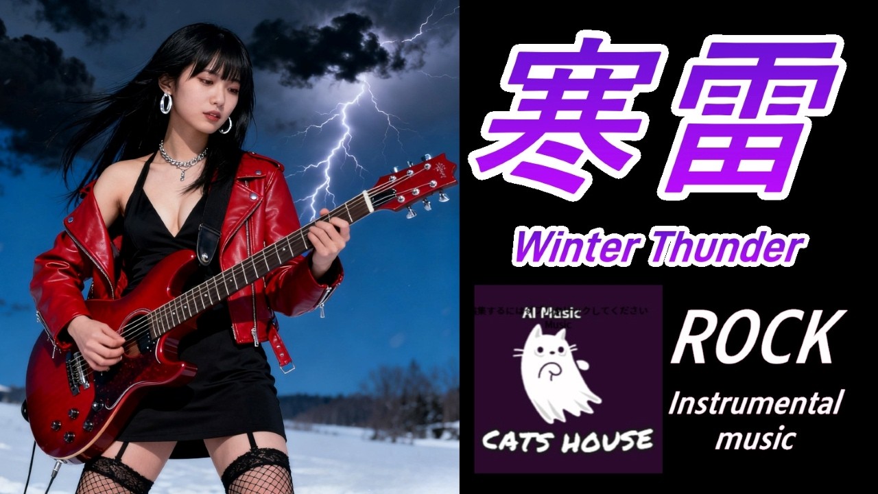 【ロック〈インスト〉】寒雷 ／【Rock〈instrumental〉】Winter Thunder