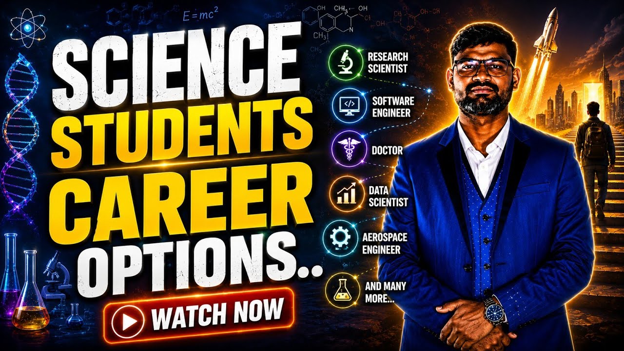 Career Options for Science Students ⚡ Best Science Careers in Odisha | Explained in Odia