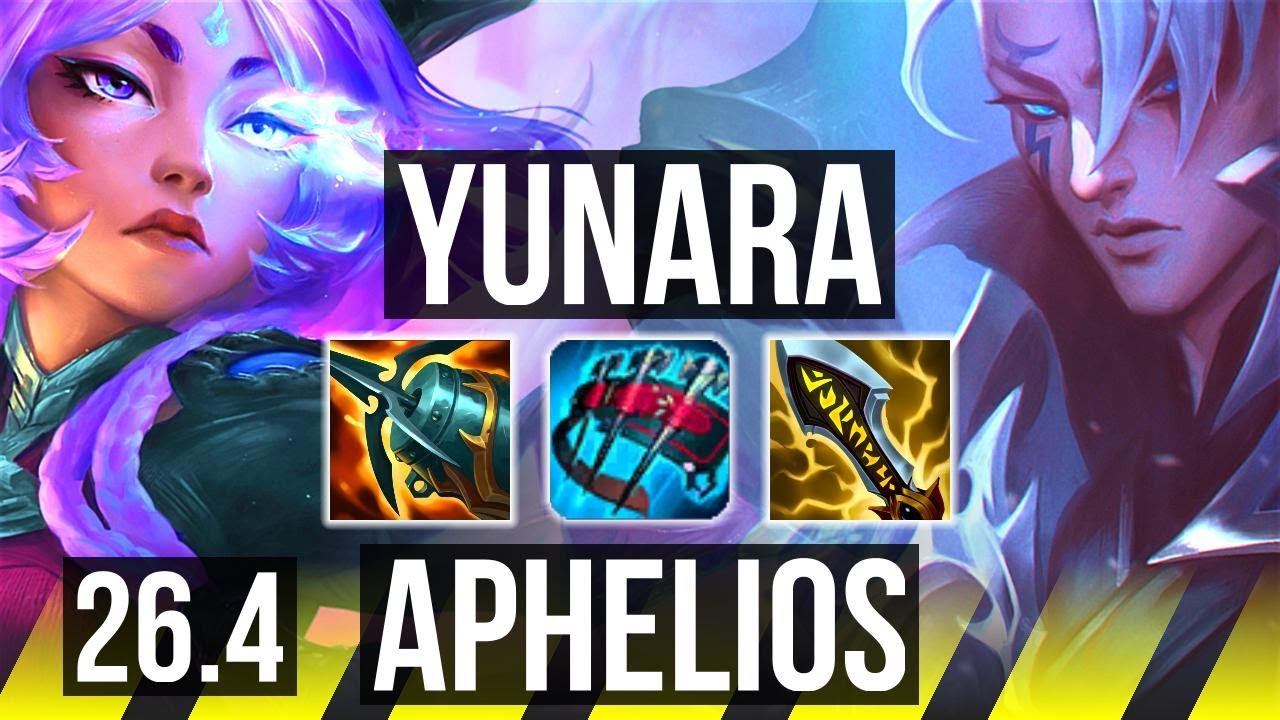 YUNARA & Janna vs APHELIOS & Nautilus (ADC) | KR Master | 26.4