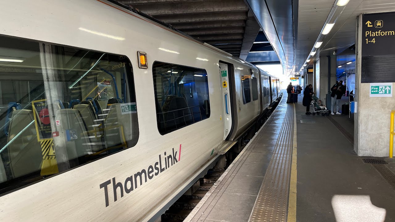 ThamesLink Full Journey Farringdon to Gatwick Airport