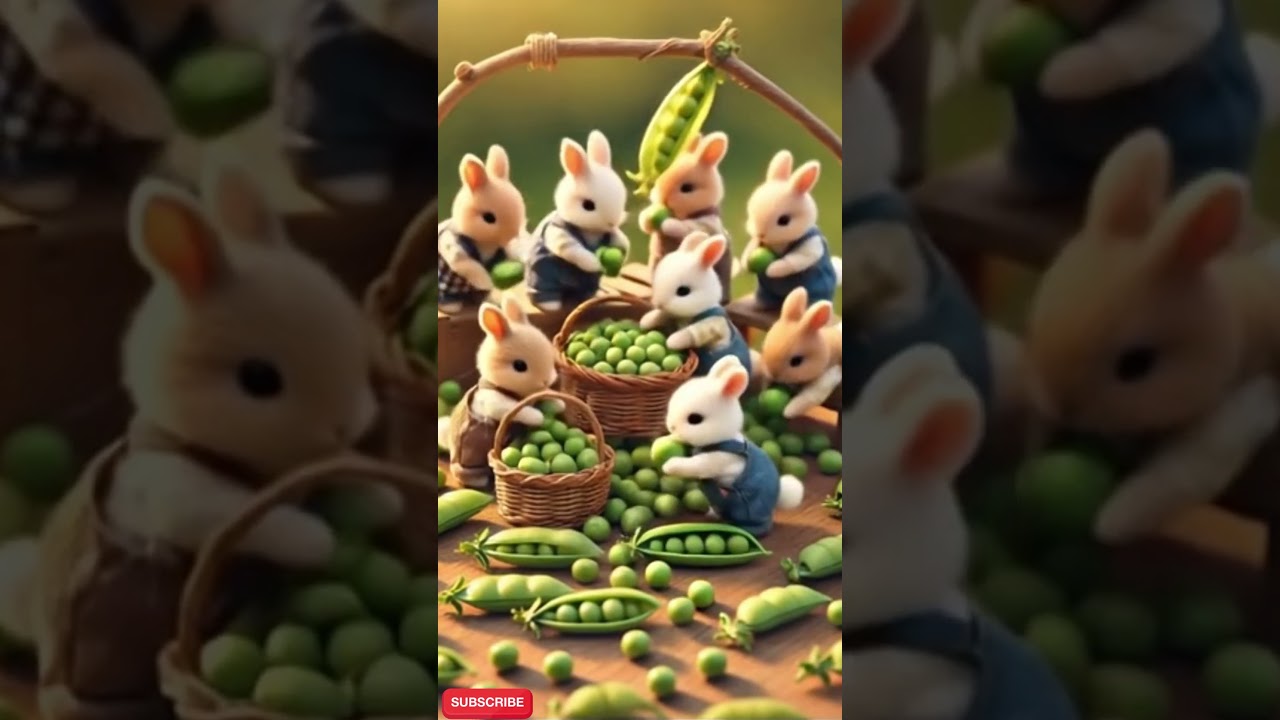 Bunny Pea Harvesting 