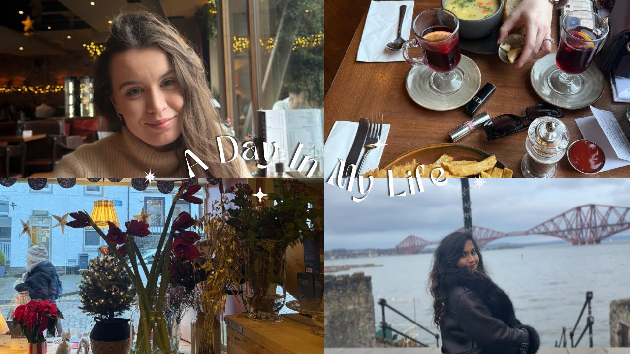 Café Hopping & South Queensferry Views | Cozy Day in My Life ☕✨