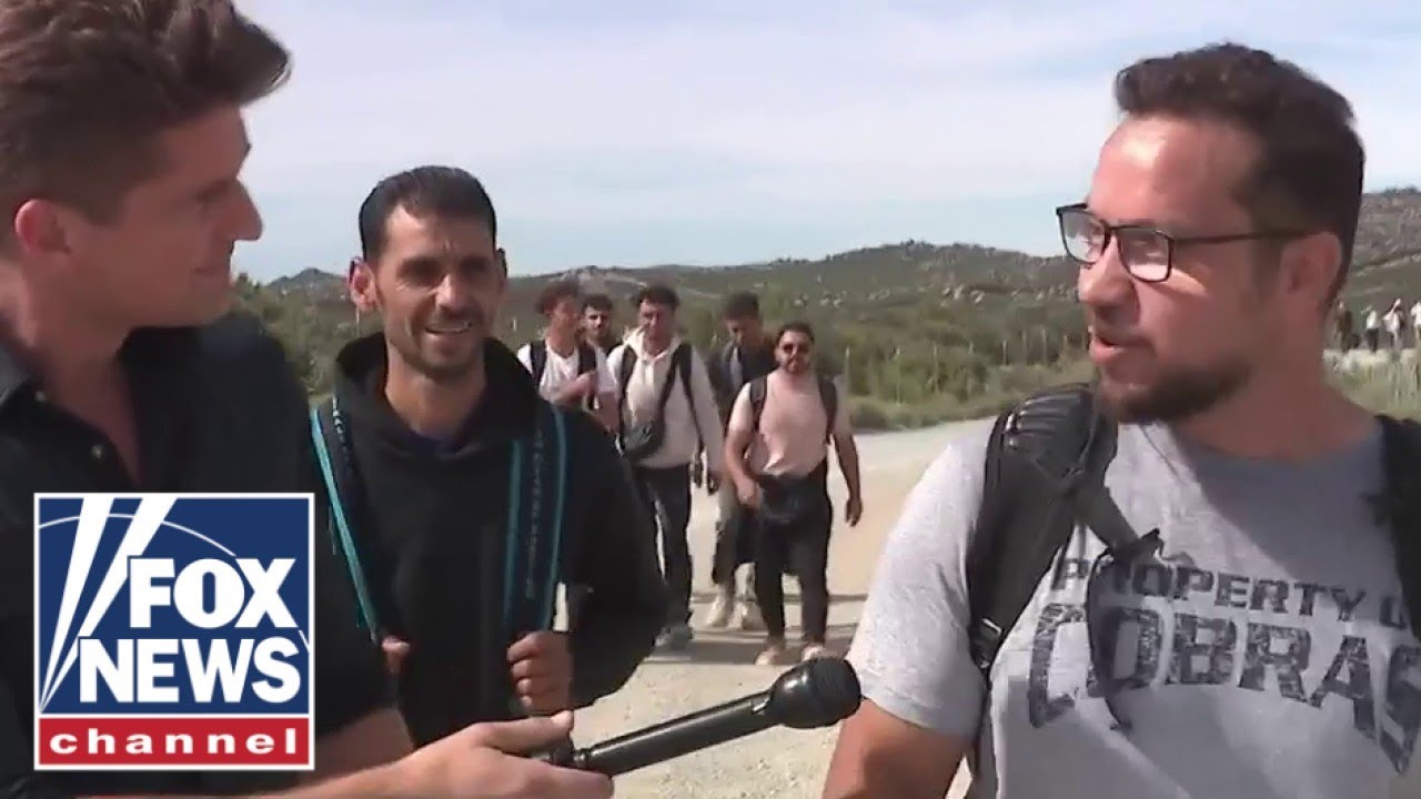 'DON'T CARE': Migrants unphased while illegally crossing border