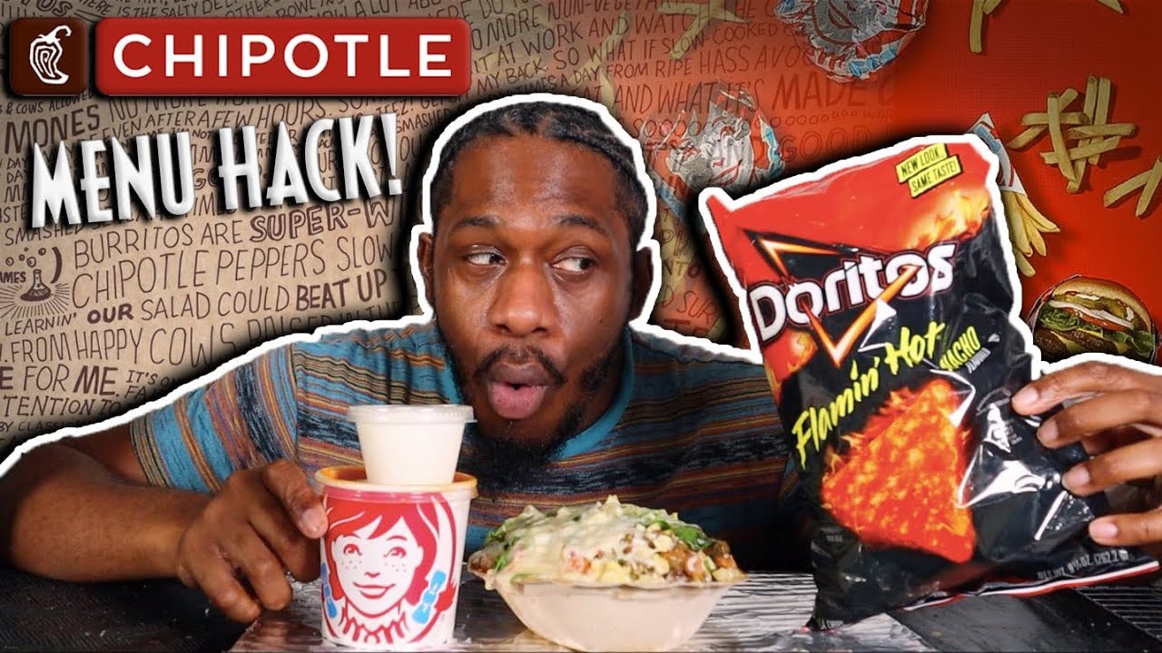 CHIPOTLE MENU HACK MUKBANG