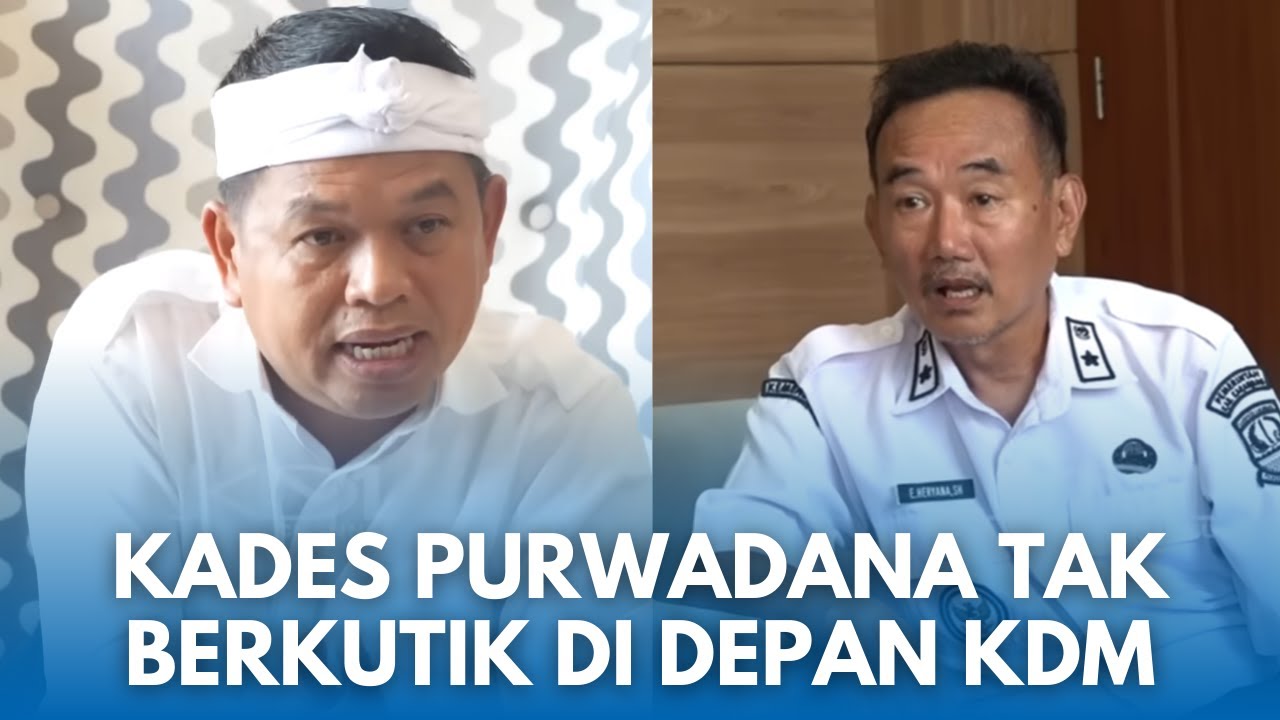 KDM SKAKMAT KADES! Momen Kang Dedi Introgasi Kades Purwadana Soal Bangunan Liar Di Karawang