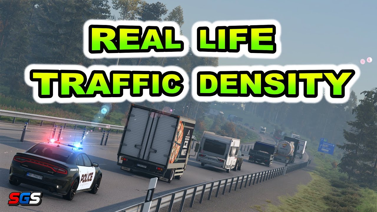 |ETS2 1.57| Real Life Traffic Density