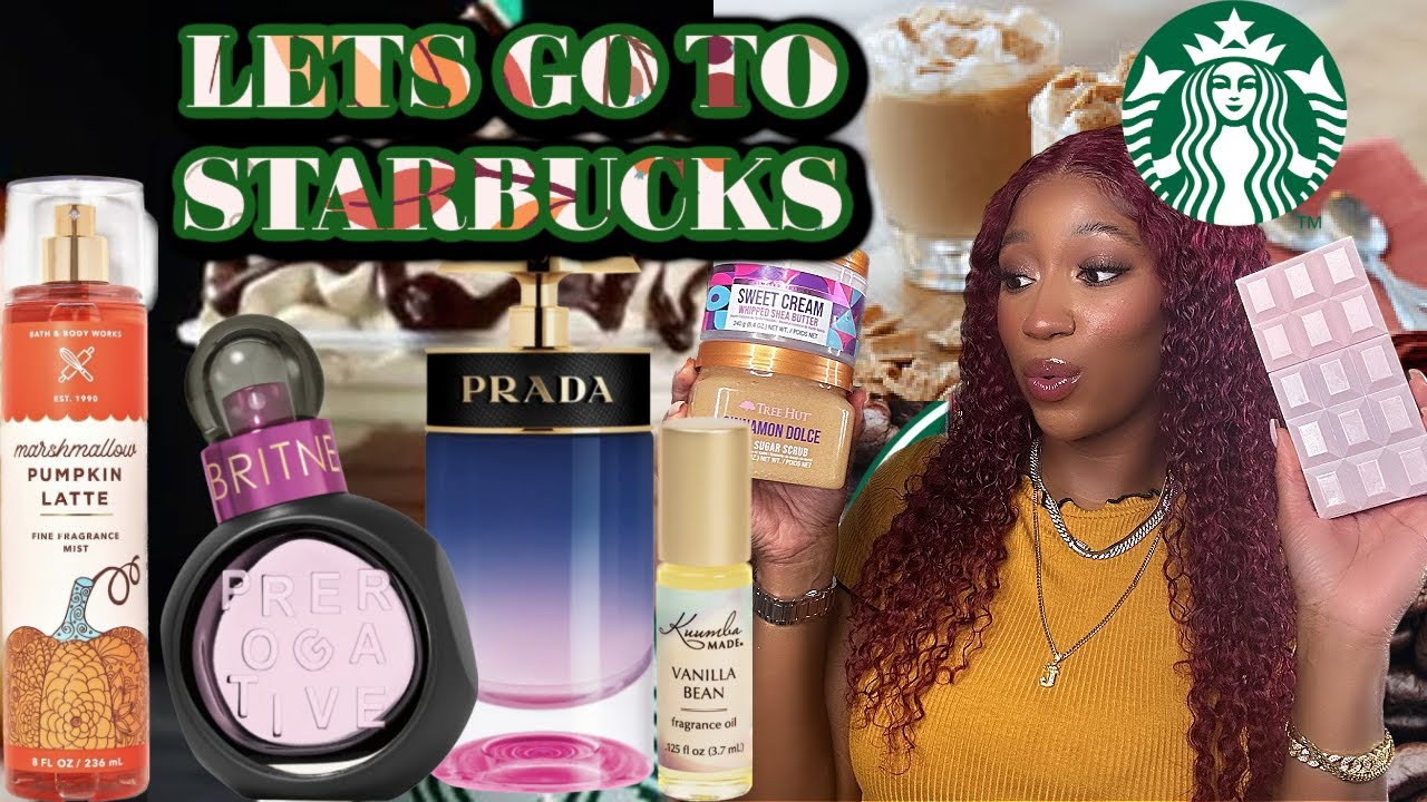 ☕STARBUCKS☕ DRINKS COMBOS USING BODY CARE + PERFUME| SMELL LIKE YOUR FAVORITE DRINK