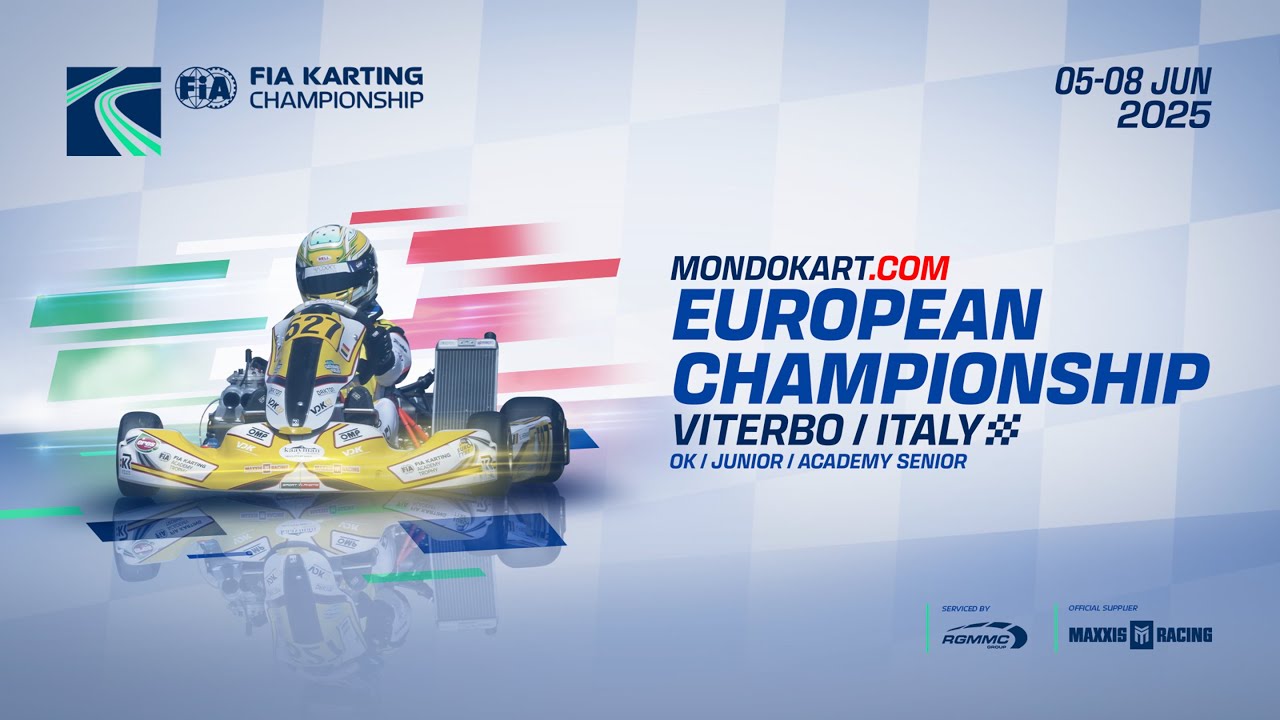 FIA Karting European Championship Junior, OK & Academy - Round 3 Viterbo / Italy (Saturday)