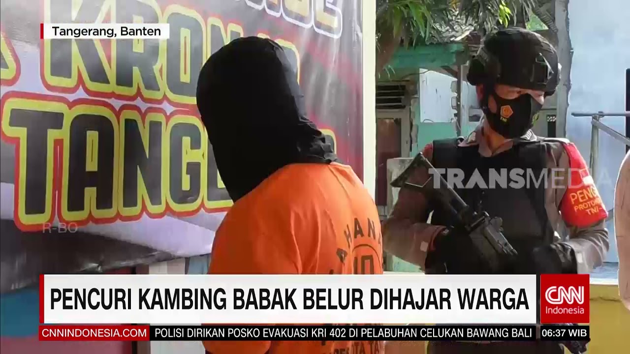 Pencuri Kambing Babak Belur Dihajar Warga | REDAKSI PAGI (27/04/21)