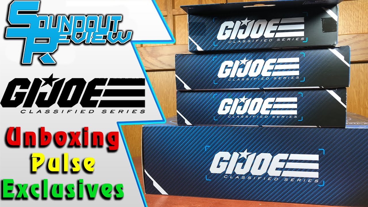 Unboxing New GI Joe Classified Series Action Figures! Plus Reviews and Comparisons! [Soundout12]