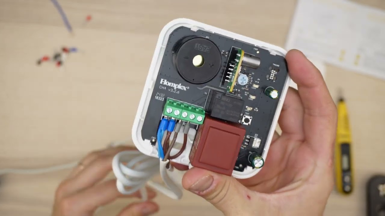 Homplex HD100 PRO - Instalarea detectorului și cuplarea la o electrovalvă