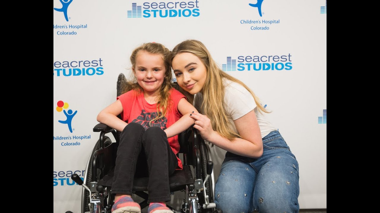 Sabrina Carpenter Sings For Patients In Seacrest Studios Colorado