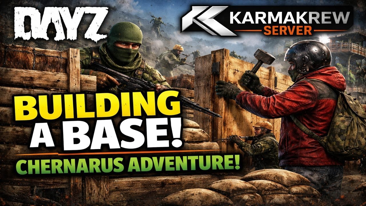 ATTEMPTING TO BUILD A BASE ON KARMAKREW | CHERNARUS