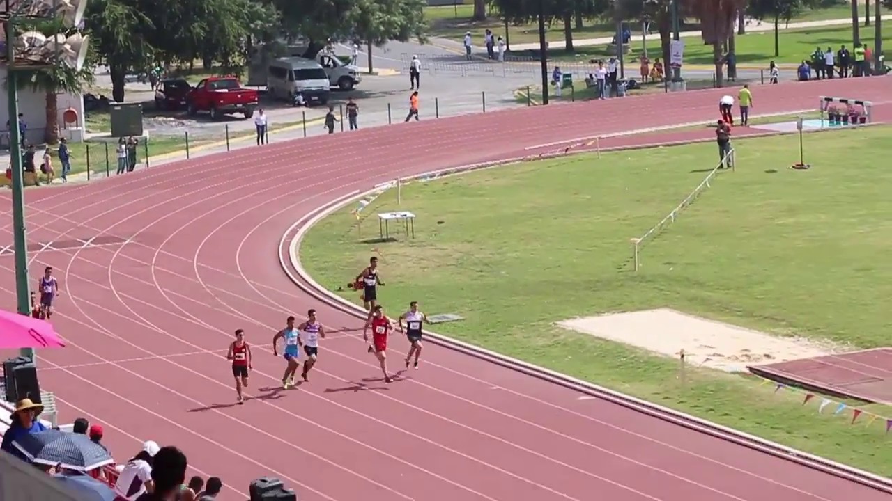 400 Metros Planos Juvenil Menor Varonil Semifinal H1