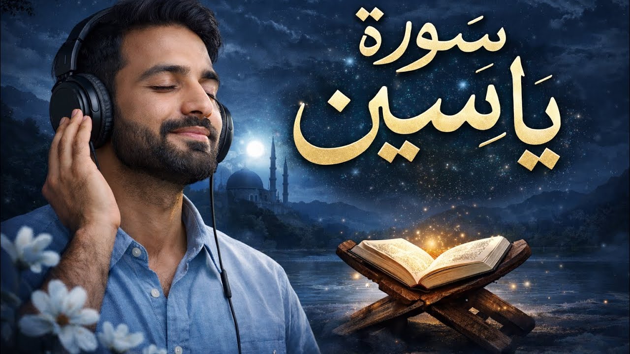 Surah yaseen/peaceful recitation/Qari Sudais 