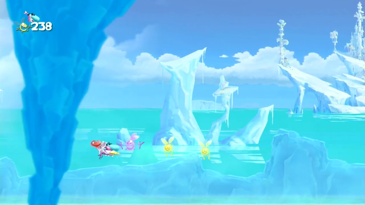 Rayman Legends PS3 Gameplay 55 Desert of Dijiridoos Shooting Me Softly