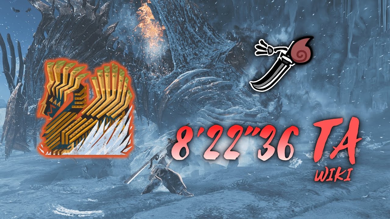 歴戦王ジン・ダハド 太刀 TAwiki 8分22秒【モンハンワイルズ】