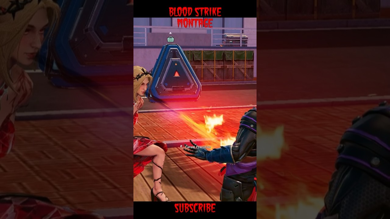 Ranked Fight Till the End⚡| P90 + Sniper Gameplay Blood Strike Shorts🔥| 