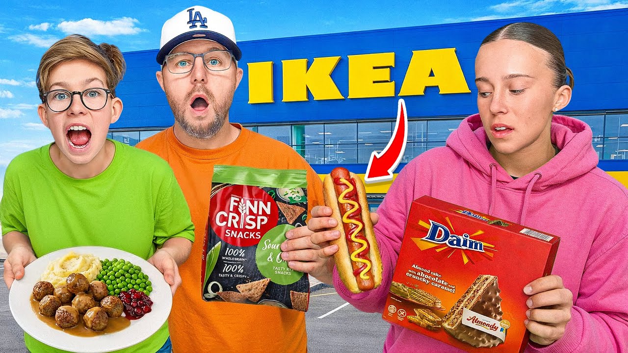 Буду есть только еду из IKEA в течение 24 часов!