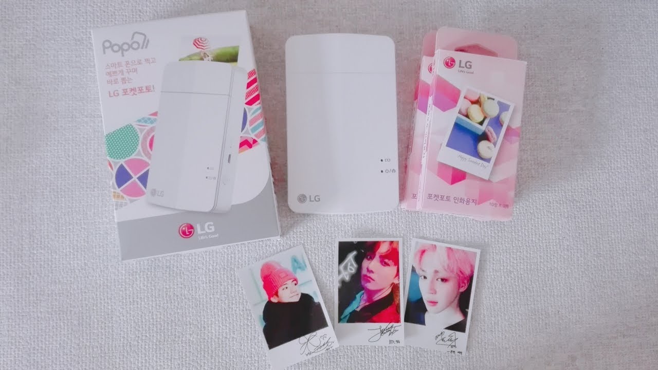 [RE-UPLOAD] LG Popo Pocket Photo Printer