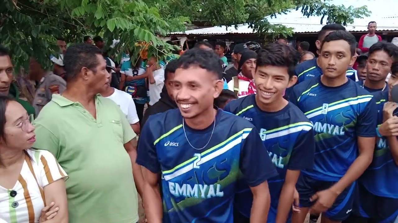 detik-detik Sebelum Team Volly Kodim vs Dasmasela dlm laga Final 