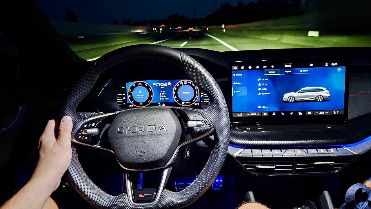 2025 &Scaron;koda Octavia RS Combi 2.0 TSI | 265 PS | NIGHT POV DRIVE | ASMR