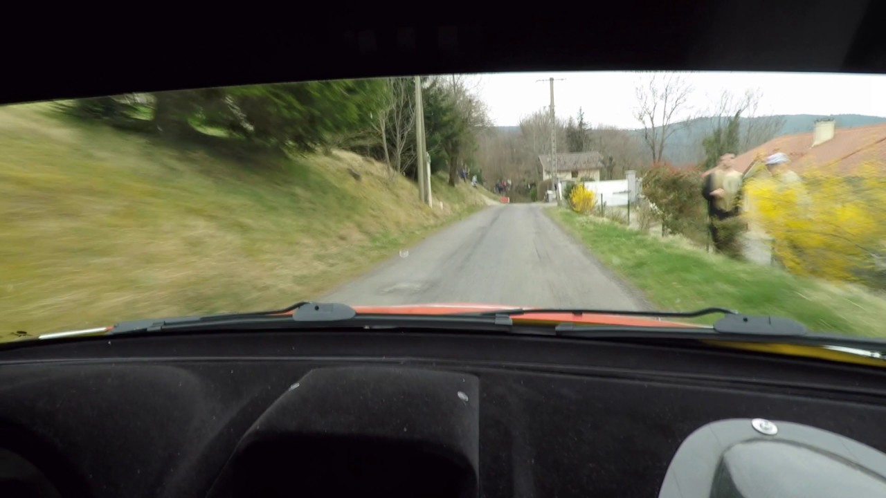 Rallye Pays du Gier 2017- ES5 Doizieux Clio s1600 inboard