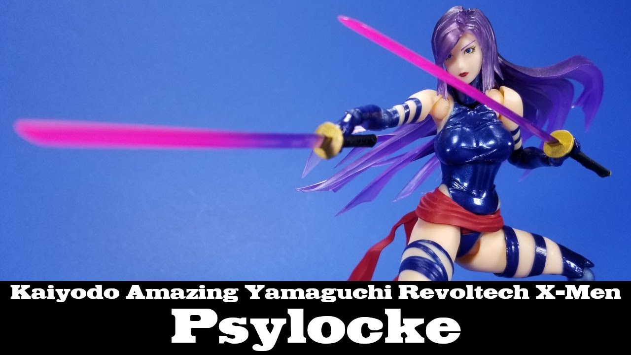 Обзор фигурки Amazing Yamaguchi Psylocke Kaiyodo Revoltech Marvel X-Men