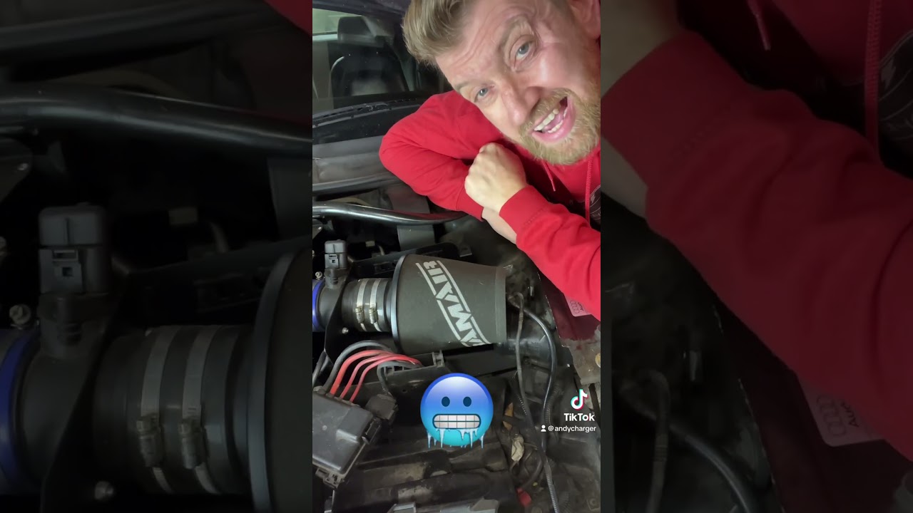 Jak dobry jest filtr stożkowy Ram-Air w moim Audi TT mk1? #shorts