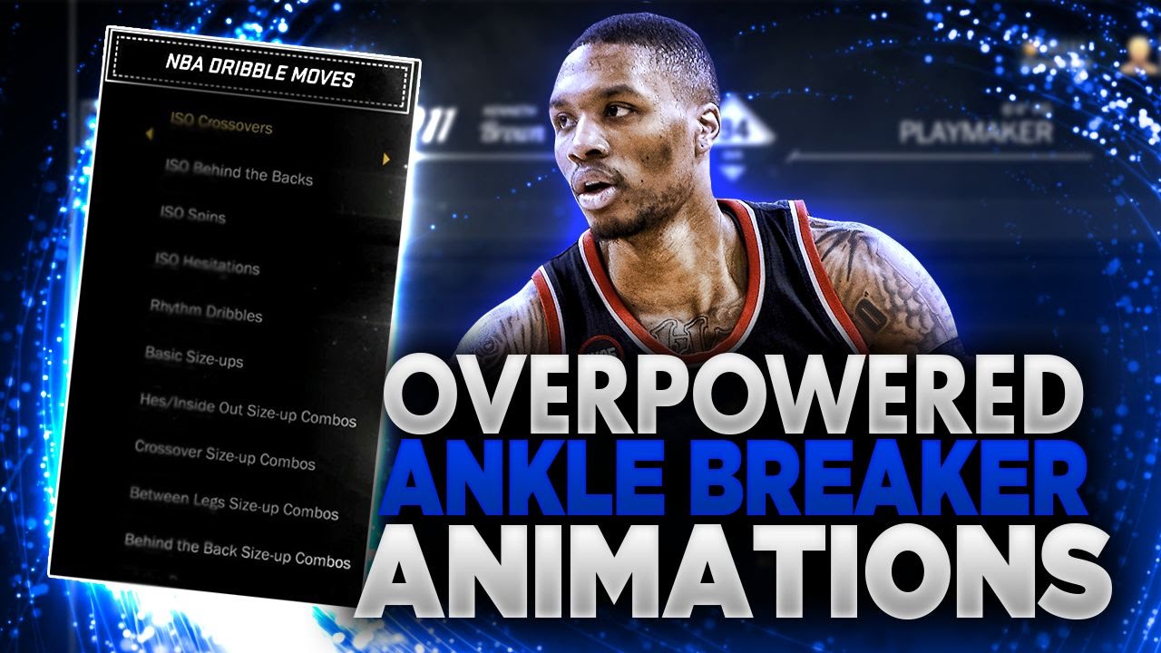 NBA 2K17 UNKNOWN OVERPOWERED ANKLE BREAKER MOVES