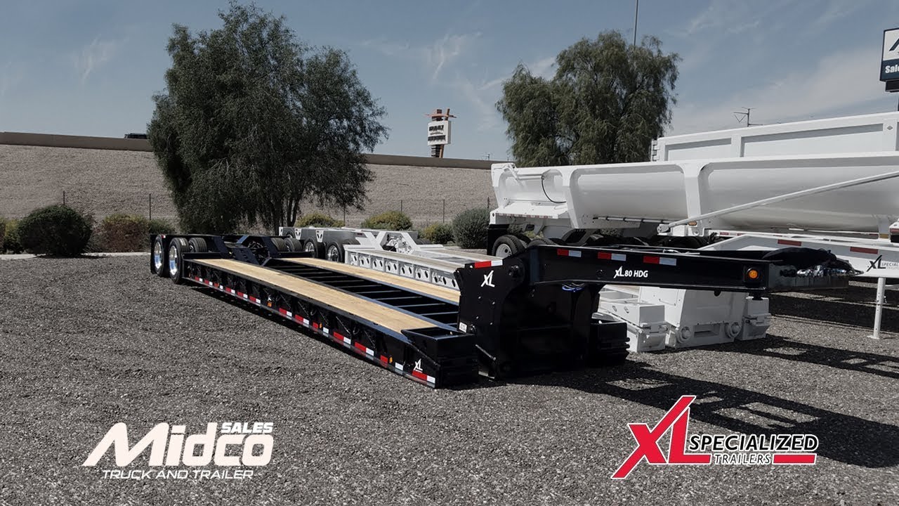 XL Specialized XL80 HDGS 40 Ton Lowboy - RGN