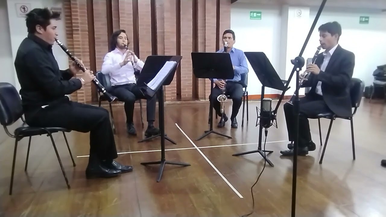 Cuarteto de Clarinetes   Historia del Tango   Piazzolla