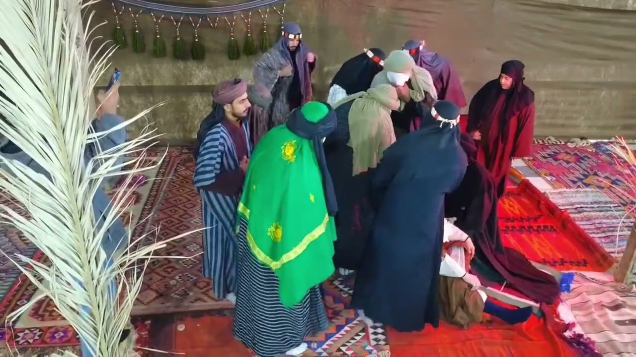 وقعت تشابيه ذكرى استشهاد امير المؤمنين) في مزار زيد الشهيد) 