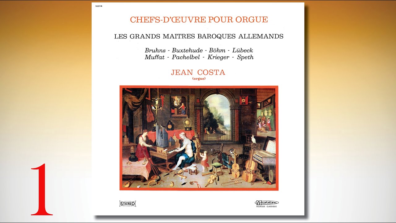 JEAN COSTA interprète LES MAITRES BAROQUES ALLEMANDS DU NORD - Saint Johannis de Lüneburg