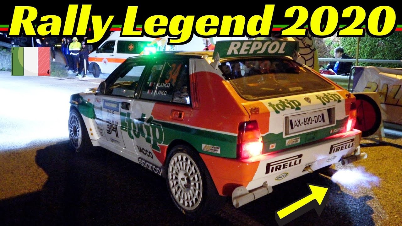 Rally Legend 2020 San Marino - Day 2 - Friday Night/Venerdì Notte - P.S. Faetano - Sparks & Flames!
