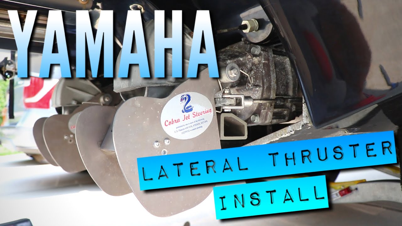 Yamaha Jetboat | Lateral Thrusters with CobraJet Steering