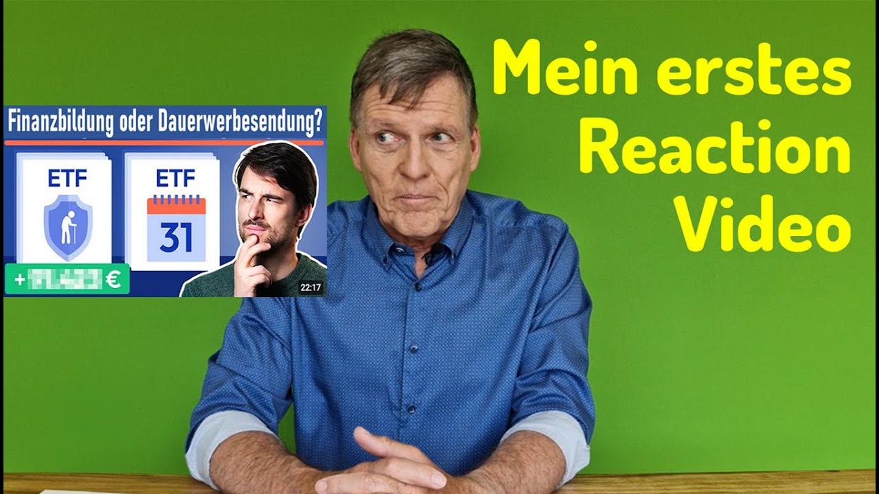 Finanzfluss - ETF Nettopolice vs. ETF Sparplan:  mein 1.  Reaction Video 😯