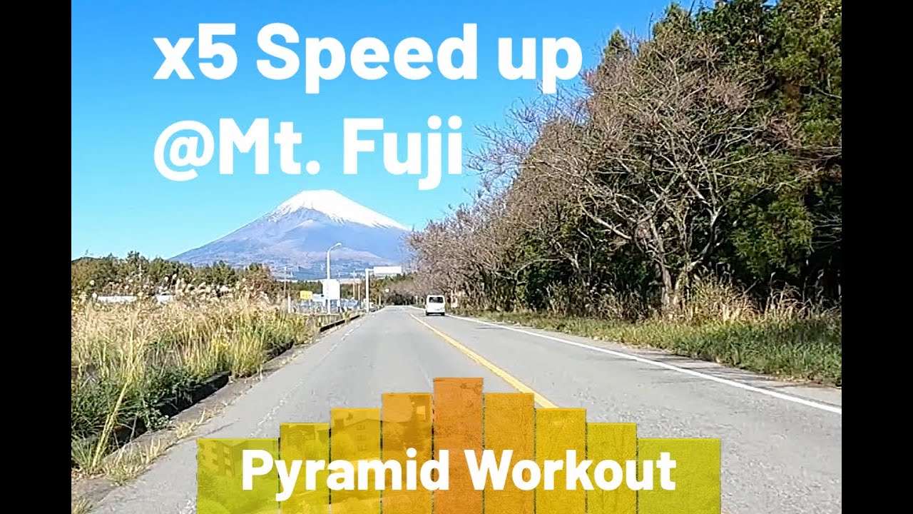 Andy Schleck's Plan: Pyramid Workout | Fuji Susono Victory Road Japan 🇯🇵 | ROUVY Virtual Cycling