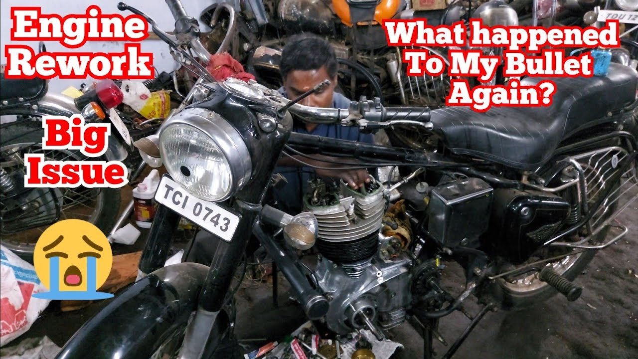 What happened to my Bullet? | Big Issue in my bullet again | Engine reopen | gokulg