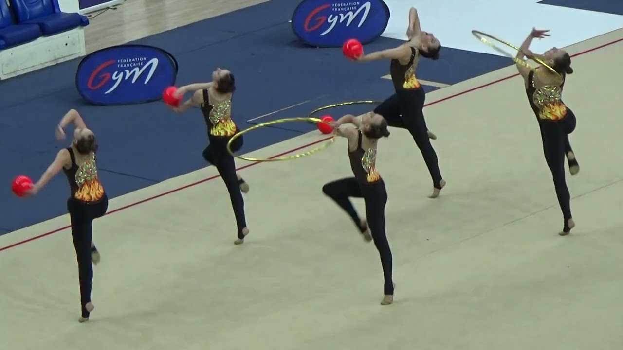 Paris Centre 3 ballons 2 cerceaux - 2025 Championnats de France DN1