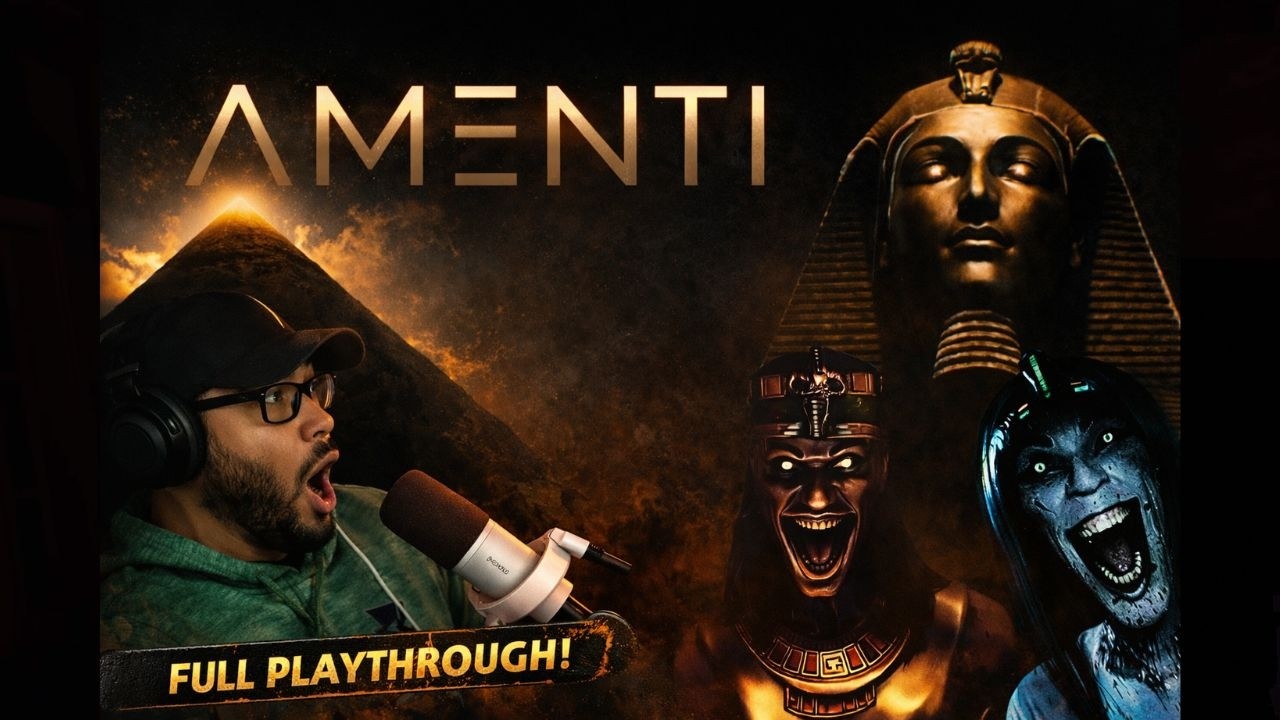 AMENTI Horror Game: Full Playthrough!