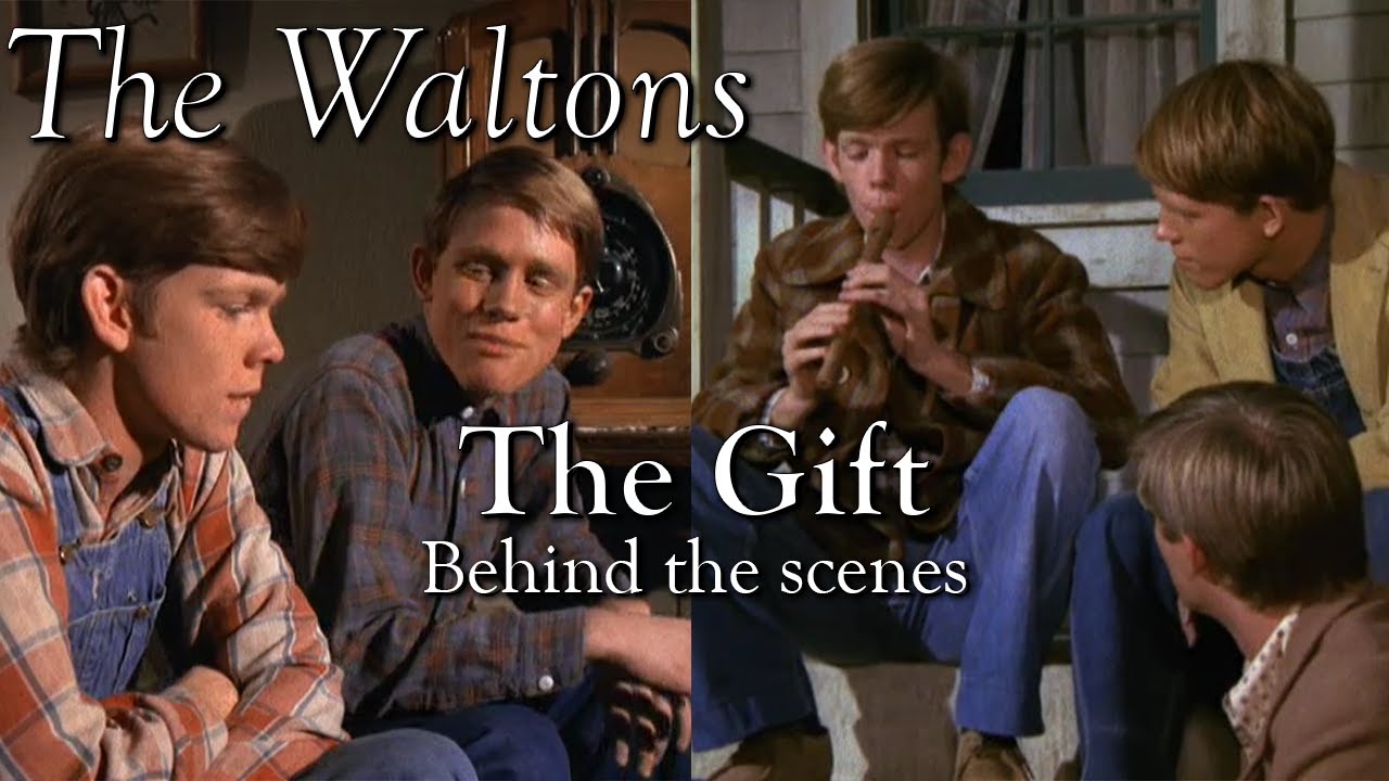 The Waltons - The Gift - (with Ron Howard) - behind the scenes with Judy Norton