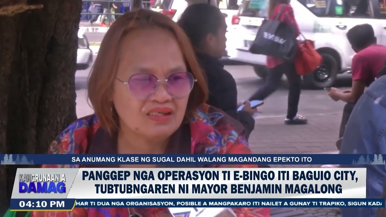 Panggep nga operasyon ti e-bingo iti Baguio City, tubtubngaren ni Mayor Benjamin Magalong